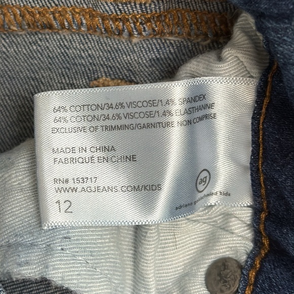 Ag Adriano Goldschmied The Twiggy Blue Denim Super Skinny Jeans 12 - Picture 6 of 6